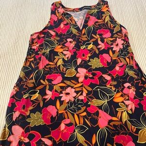 Lands End sleeveless dress/swimsuit cover up - 2X